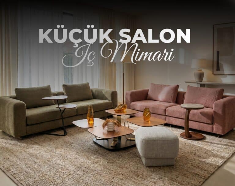 küçük salon iç mimari