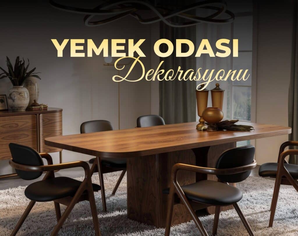 yemek odası dekorasyonu